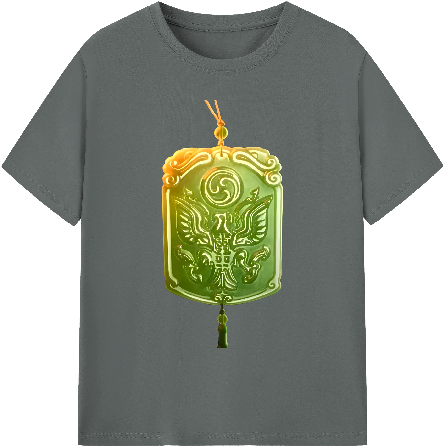 （画像用） Ne Zha 2 ナタ 魔童の大暴れ 綿100％ メンズ半袖Tシャツ｜肌触りやわらか＆通気性